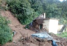 चमोली में बादल फटने से जेई की मौत, तीन अन्य घायल