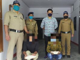चम्पावत पुलिस ने चरस के साथ दो अभियुक्तों को किया गिरफ्तार