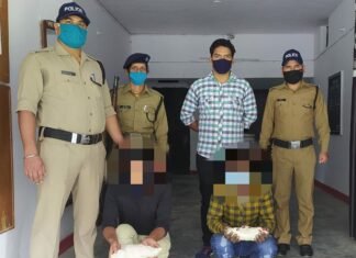 चम्पावत पुलिस ने चरस के साथ दो अभियुक्तों को किया गिरफ्तार