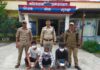 890 ग्राम चरस के साथ 3 तसकर गिरफतार